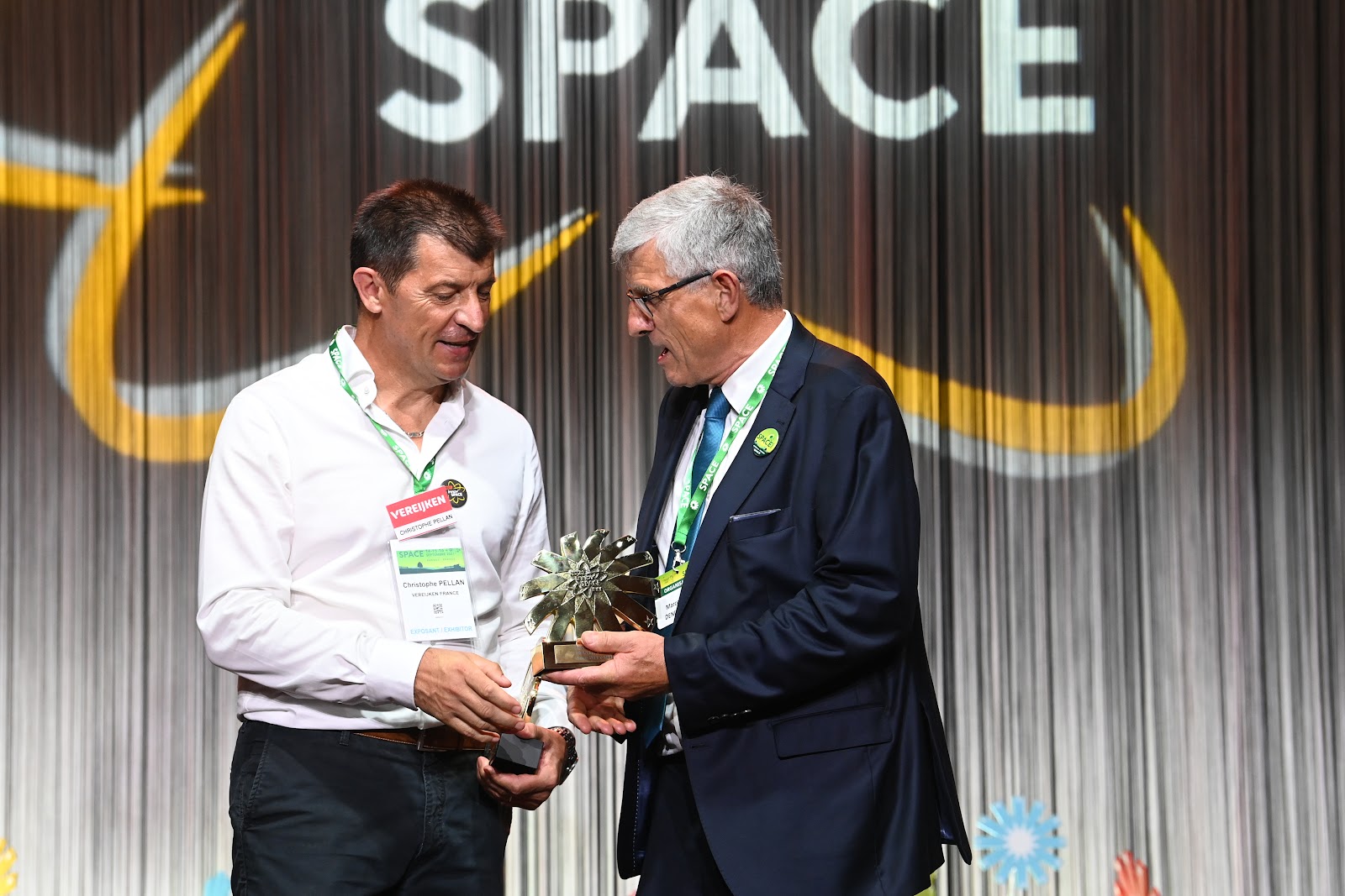 Vereijken France received Innov'Space trophy